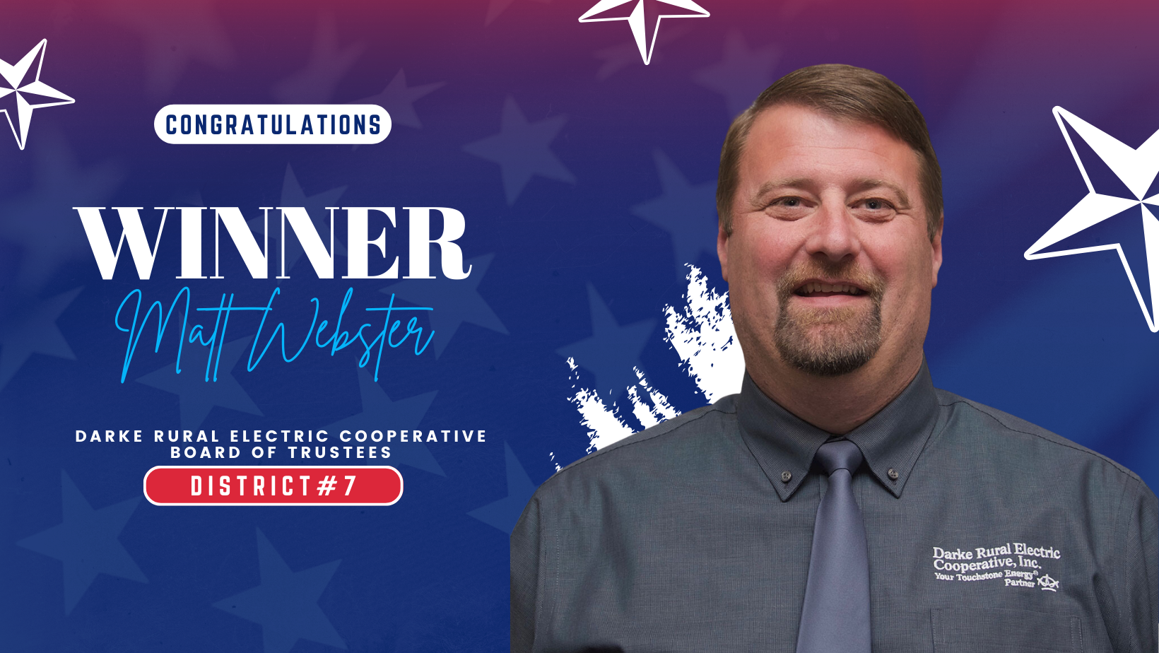 Matt Webster District 7 winner 2023